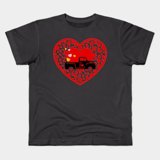 Love Truck Kids T-Shirt